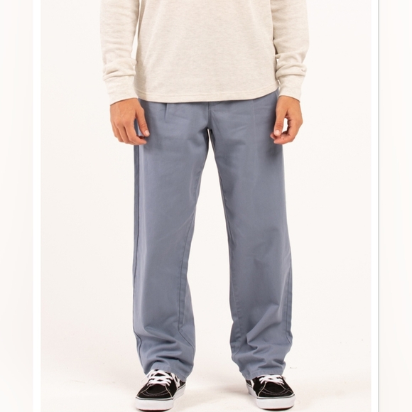 RSQ | Tilly's | Men's Baggy Chino Pants | Dusty Blue | 30x30 | NWT - Picture 2 of 12